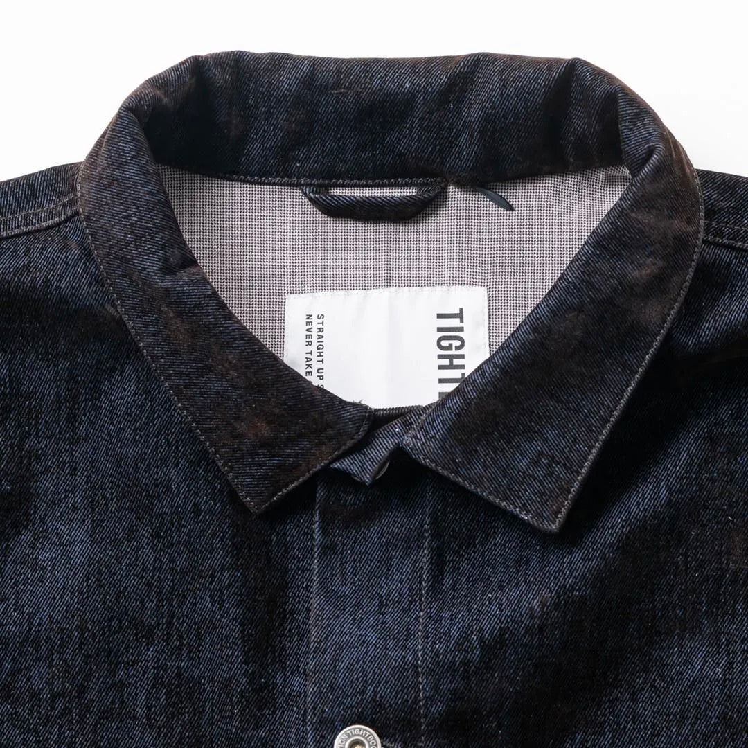 FLOCKY DENIM JAKCET