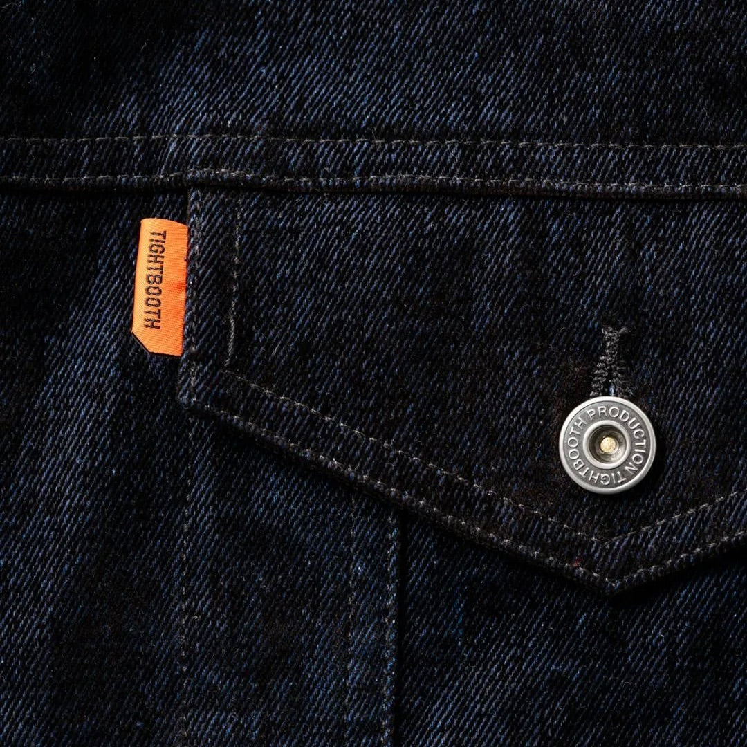 FLOCKY DENIM JAKCET