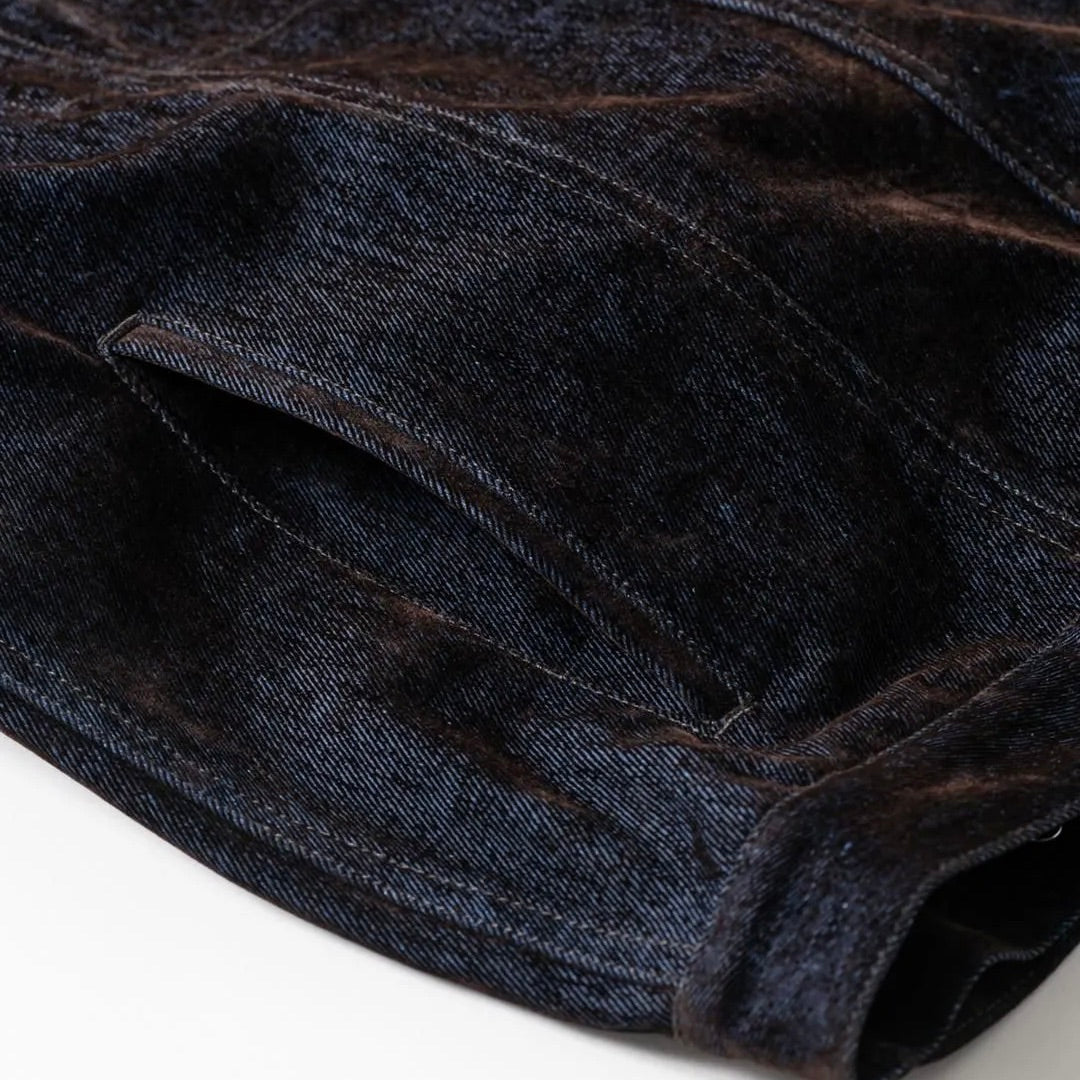 FLOCKY DENIM JAKCET