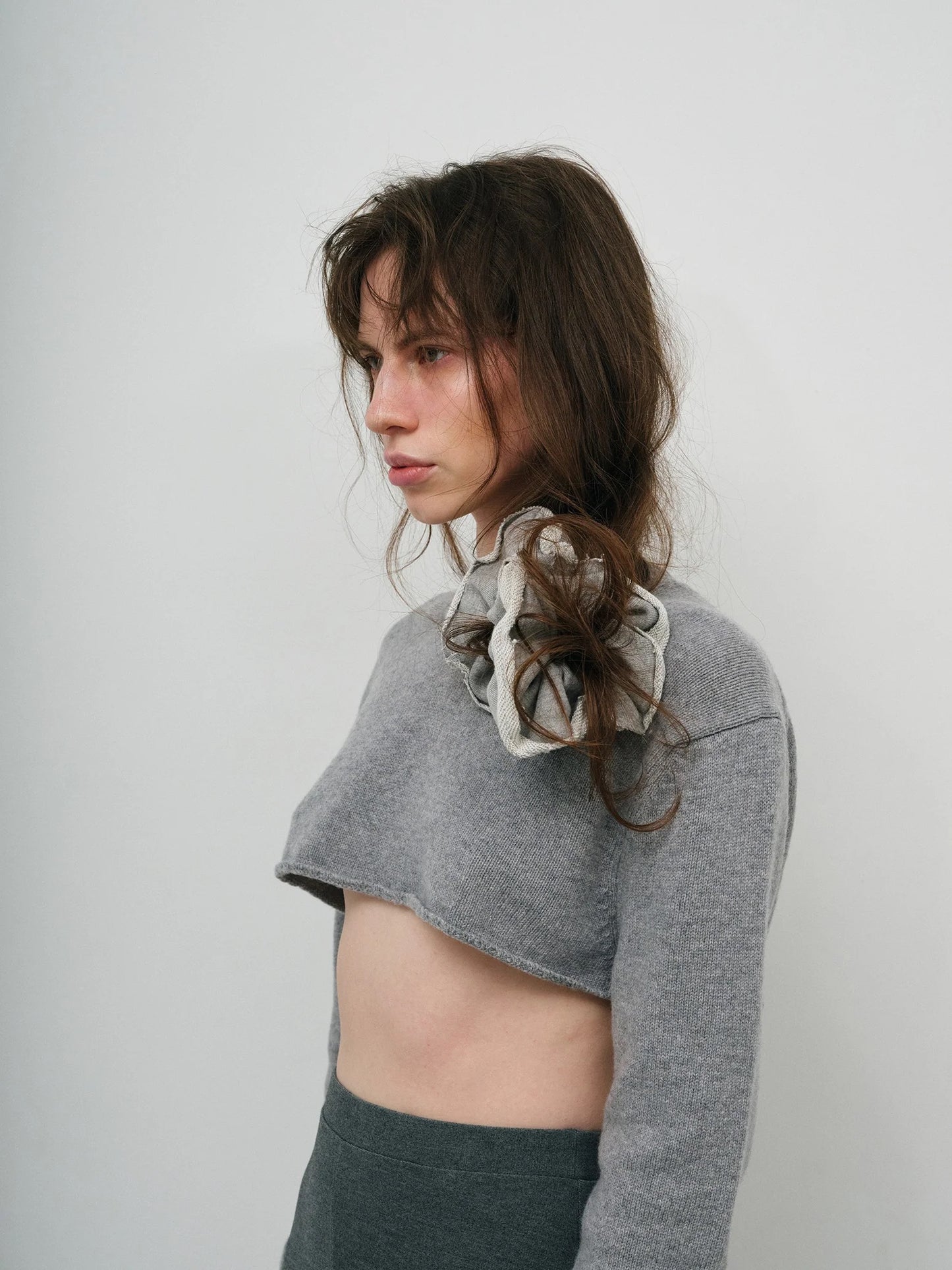 Sweat Fabric Scrunchie - Medium