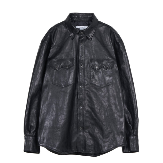 HORSE LEATHER SHIRT VINTAGE W