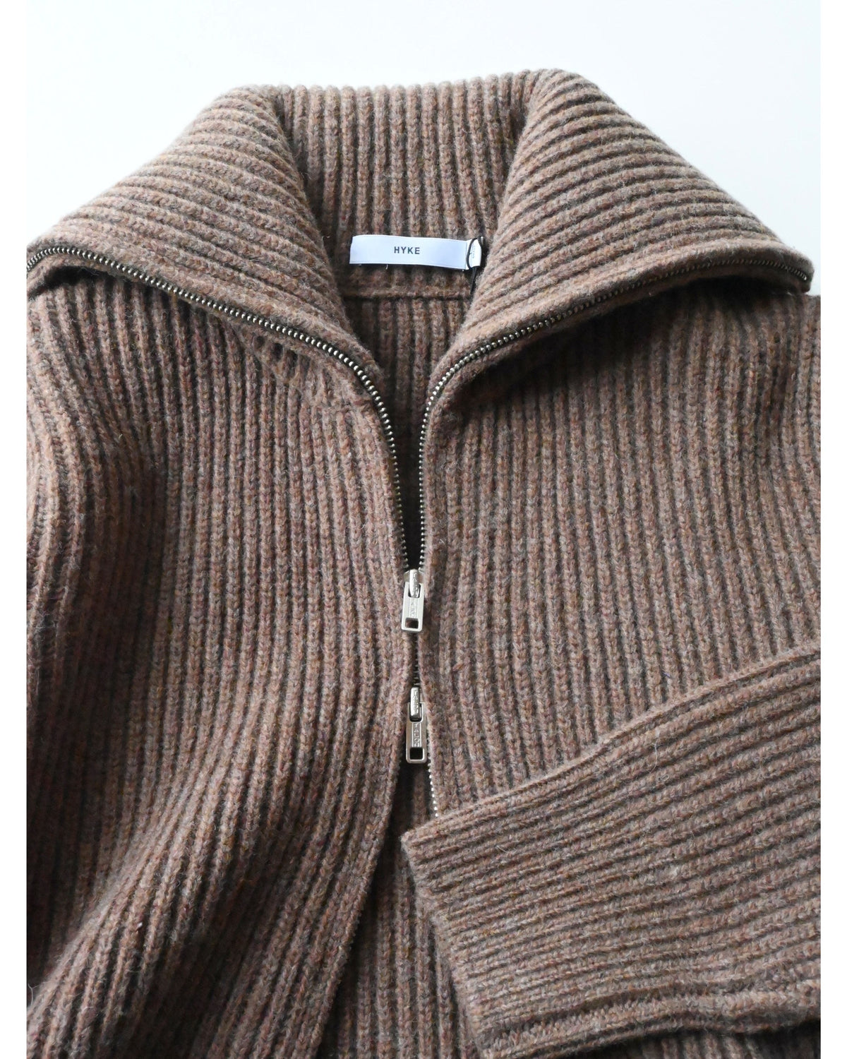RIBBED ZIP SWEATER 11445