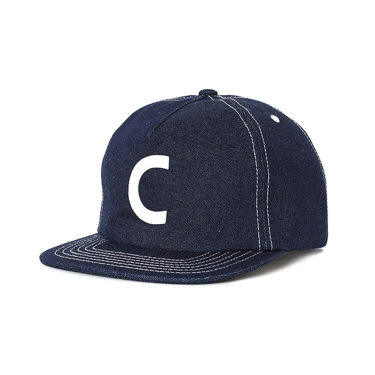 DENIM C PATCH CAP