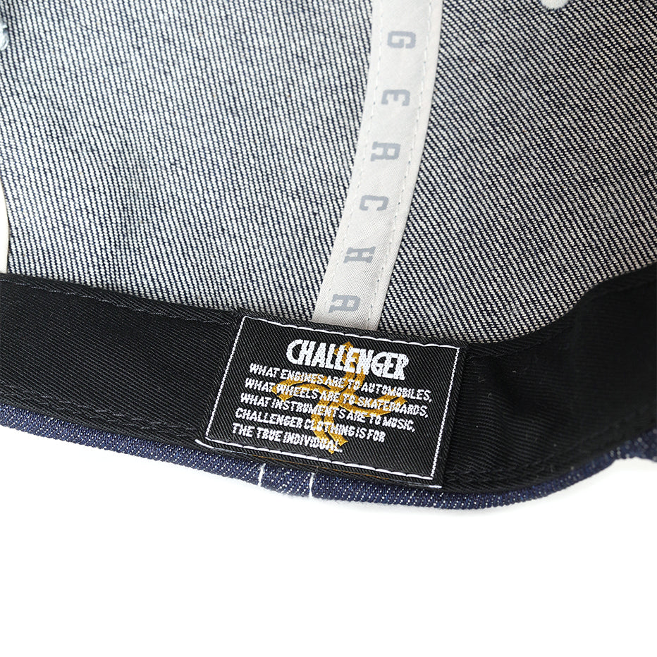 DENIM C PATCH CAP