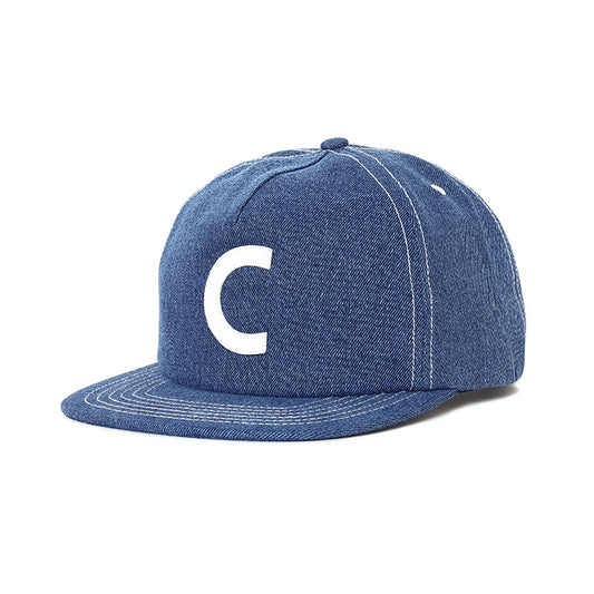 DENIM C PATCH CAP