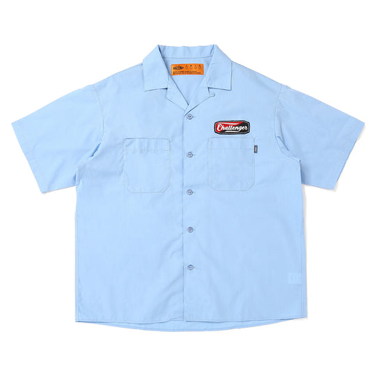S/S PATCHED WORK SHIRT
