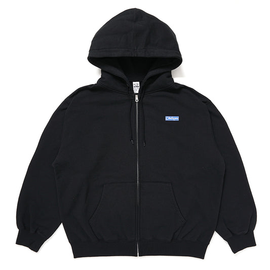 BAR LOGO ZIP HOODIE