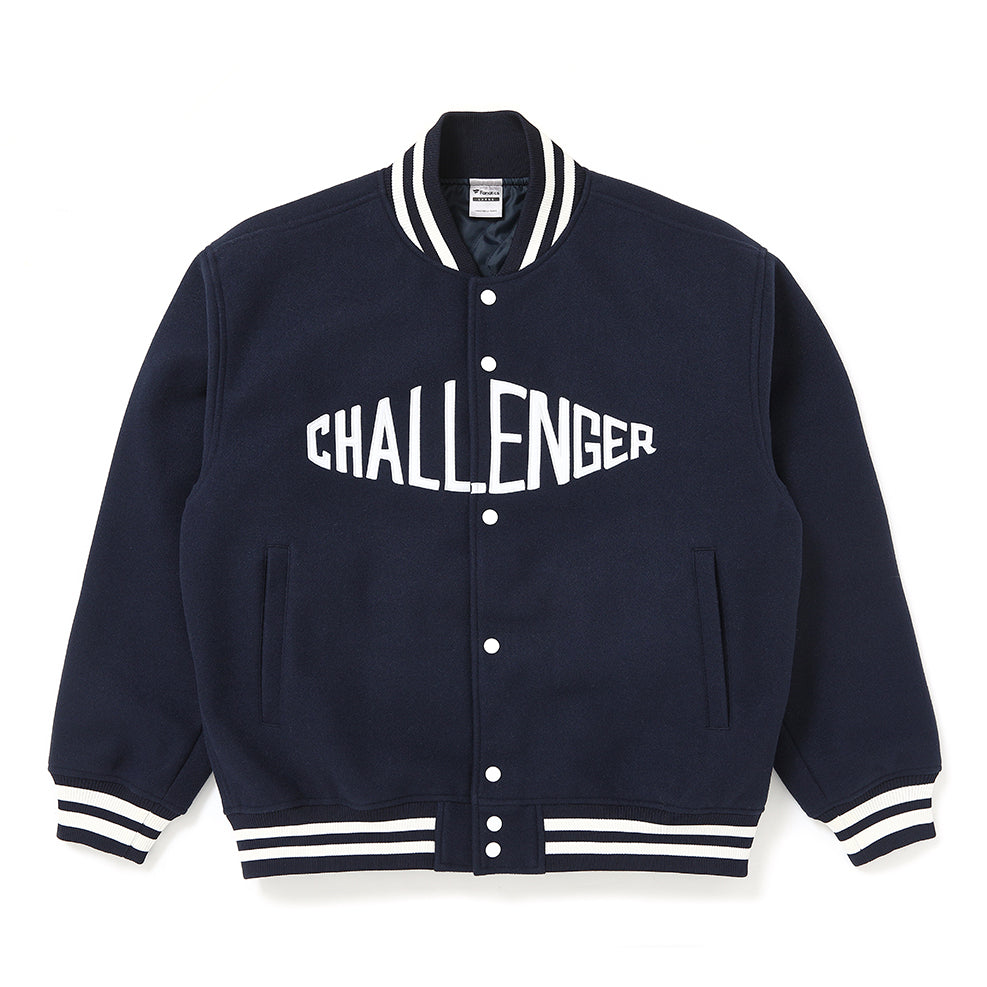 LOGO MELTON STADIUM JACKET