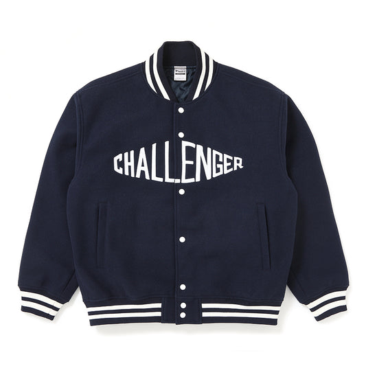 LOGO MELTON STADIUM JACKET