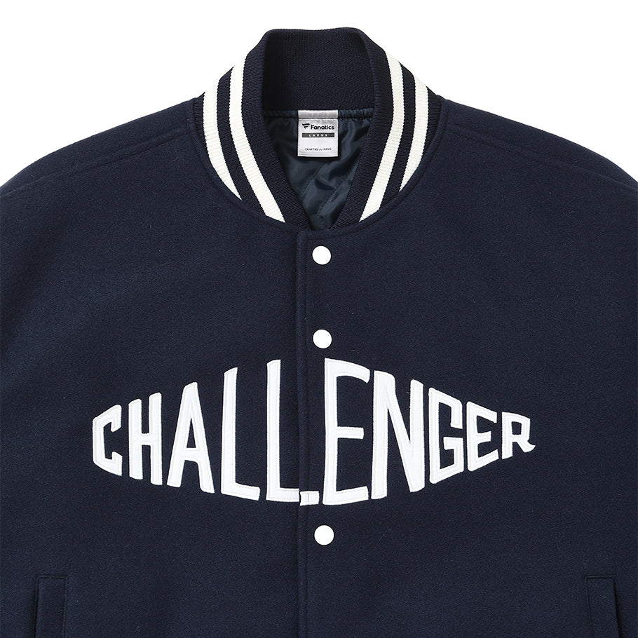 LOGO MELTON STADIUM JACKET