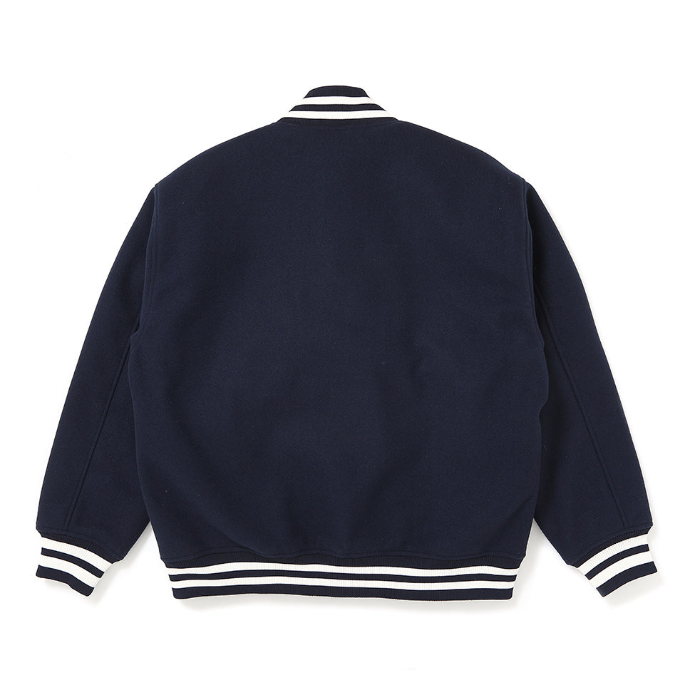 LOGO MELTON STADIUM JACKET
