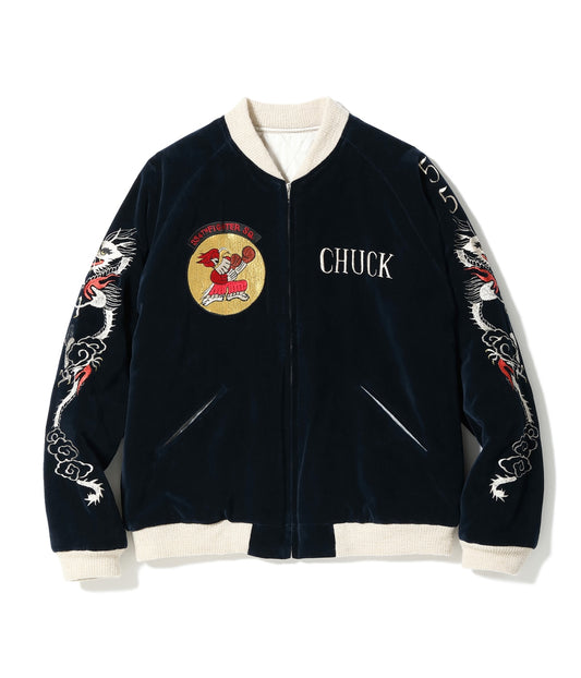 SOUVENIR JACKET “BUZZ RICKSONS” × “KOSHO & CO.” SPECIAL EDITION 334th FTR. BOMB. SQ. CHITOSE JAPAN