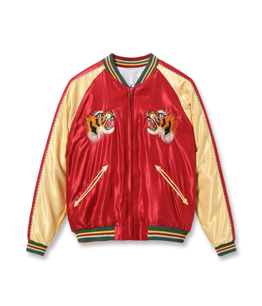 Mid 1950s Style Acetate Souvenir Jacket “EAGLE” × “BLUE TIGER”TT15790-170