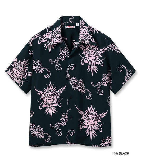 RAYON HAWAIIAN SHIRT “INCARNATION OF GOD” SS39611