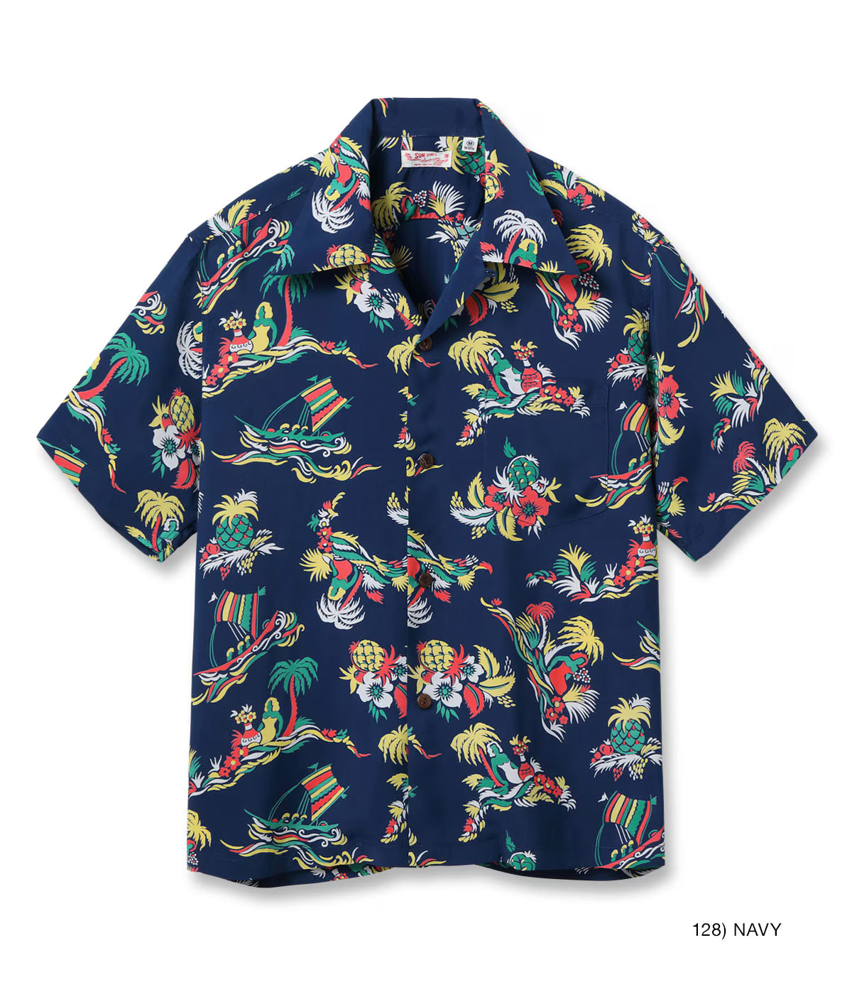 RAYON HAWAIIAN SHIRT “ISLAND TRIP” SS39620