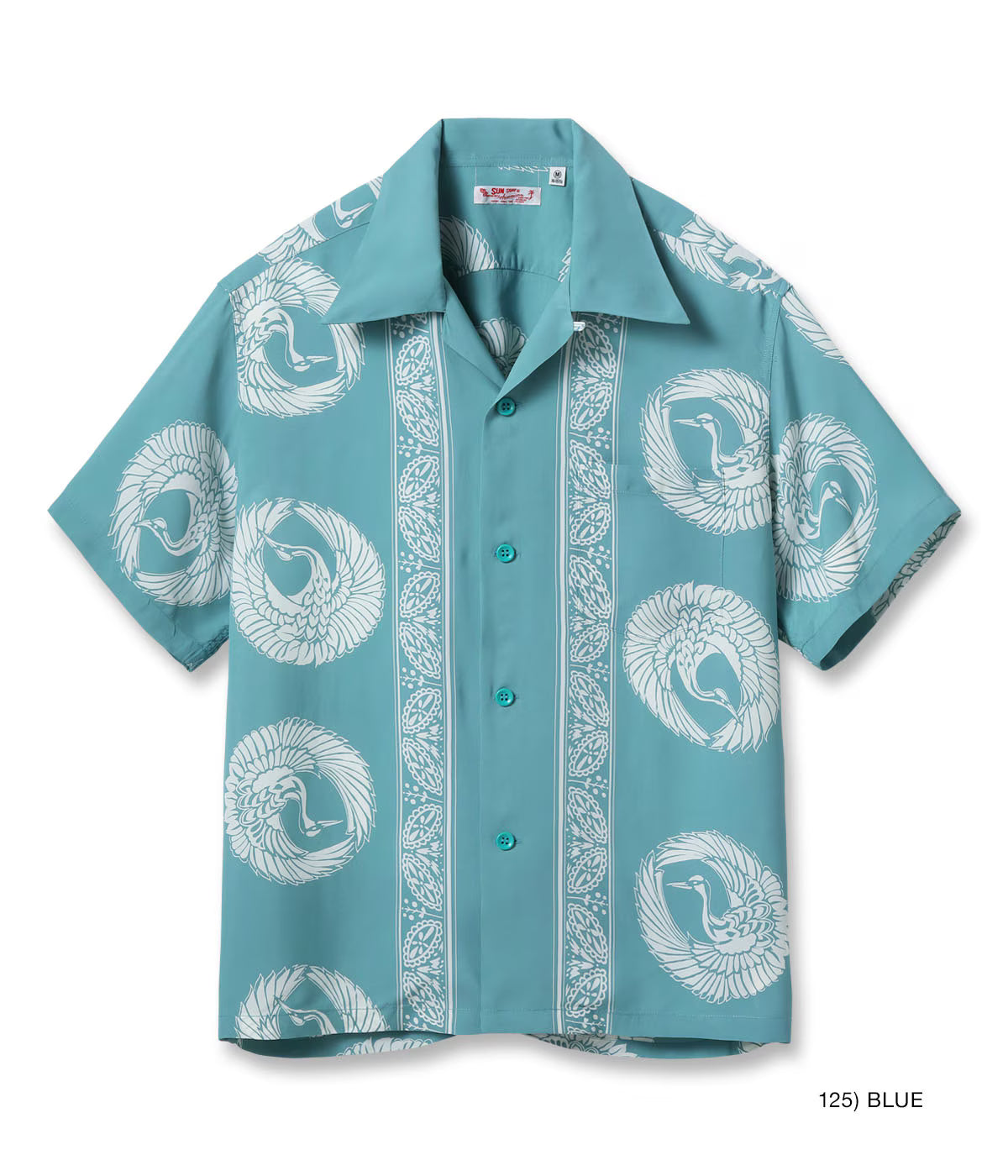 RAYON HAWAIIAN SHIRT “ORIENTAL BORDER” SS39629