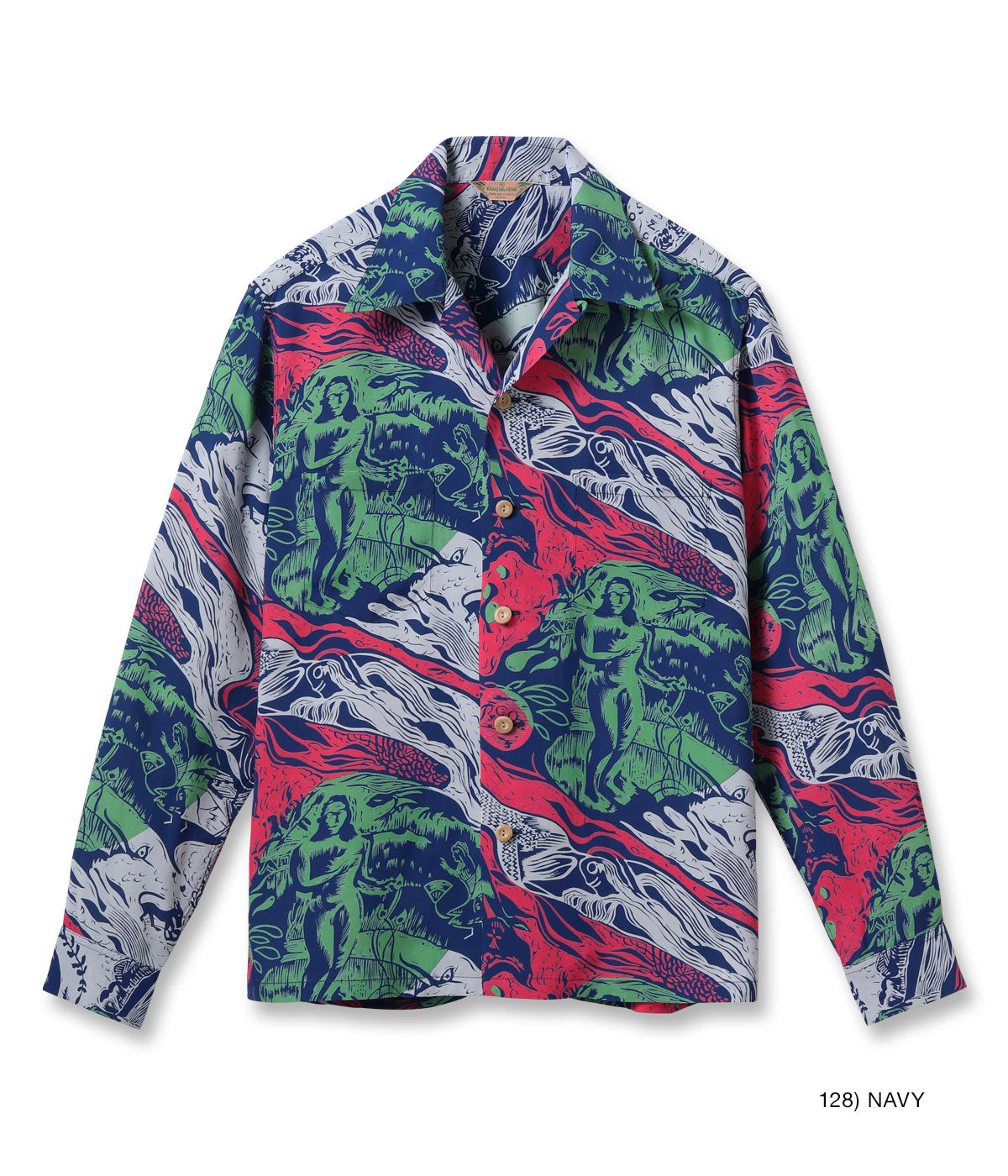 SUN SURF SPECIAL EDITION “GAUGUIN WOODCUT MYSTIC” (LONG SLEEVE)SS29674