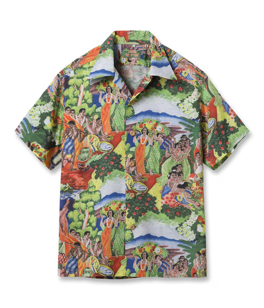 SUN SURF SPECIAL EDITION “ORIGINAL MATSON MENU DESIGN by EUGENE SAVAGE” (SHORT SLEEVE) SS39678