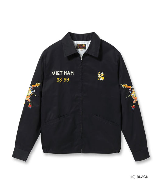 Late 1960s Style Cotton Vietnam Jacket “DRAGON” TT15879