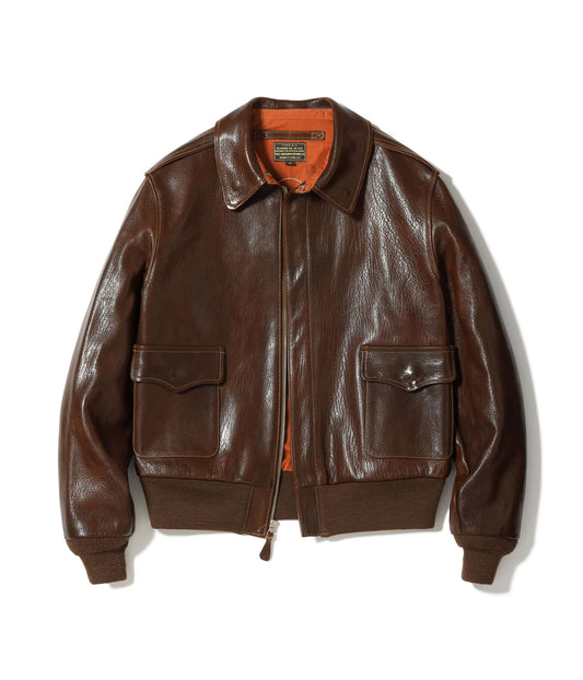 Type A-2 “BUZZ RICKSON CLOTHING CO. CONTRACT No.18091 GOAT SKIN” BR80686