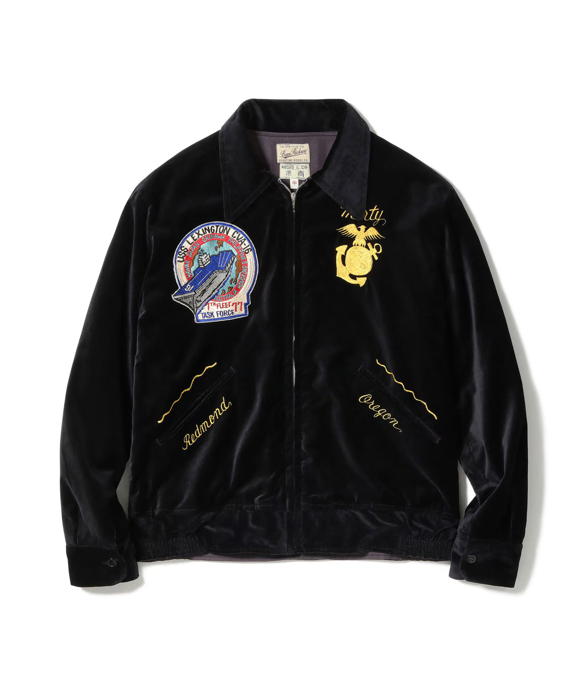 SOUVENIR JACKET BUZZ RICKSON'S × KOSHO & CO. SPECIAL EDITION U.S.S. LEXINGTON CVA-16  BR15917