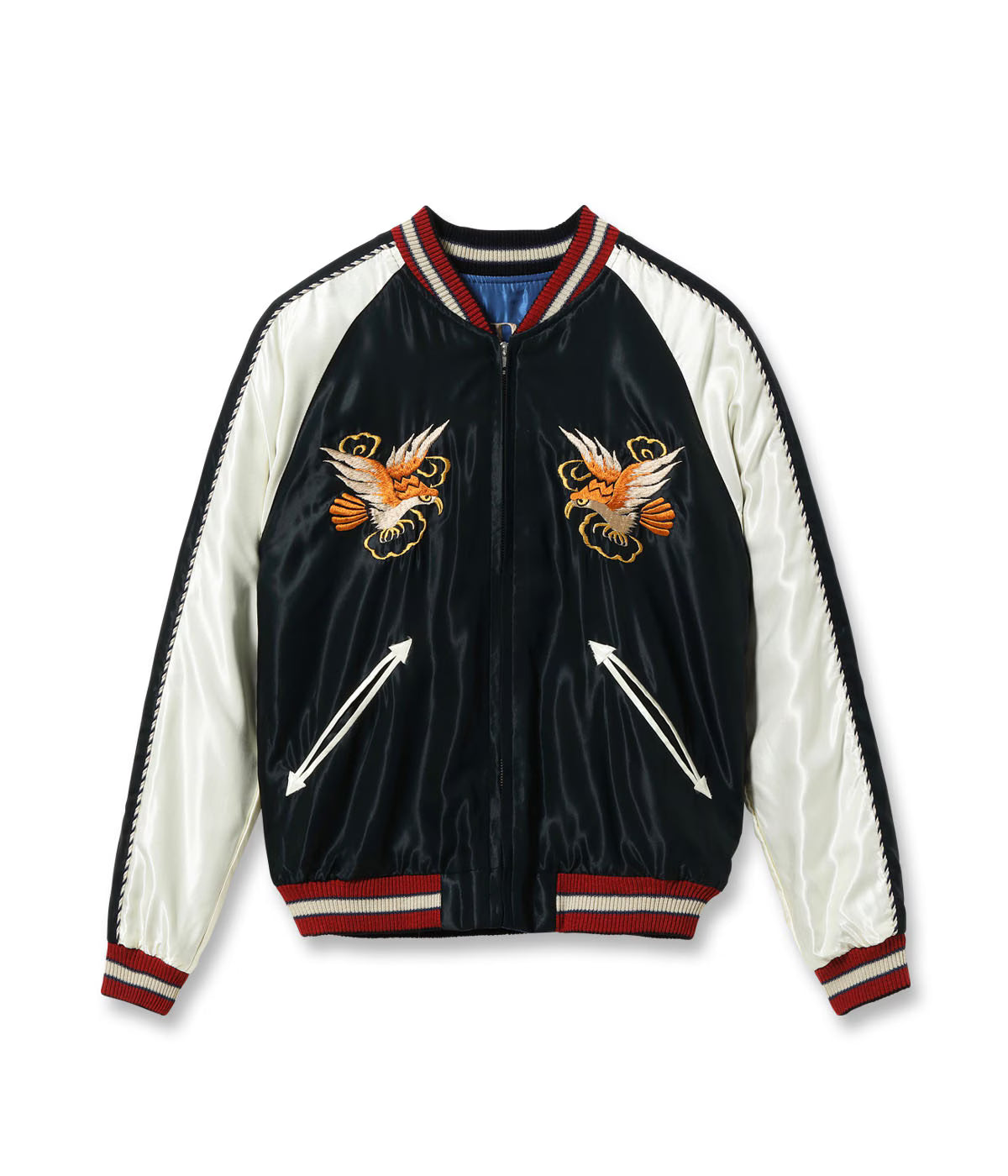 Early 1950s Style Acetate Souvenir Jacket “EAGLE” × “ROARING TIGER”TT15972-119
