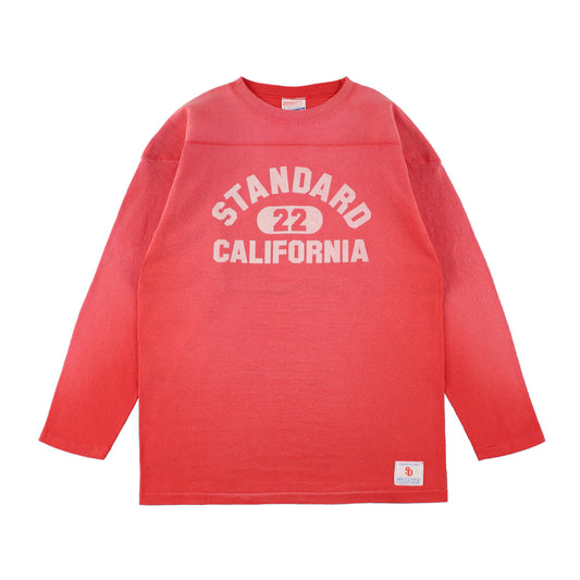 SD Heavyweight Football Logo Long Sleeve T Vintage Wash
