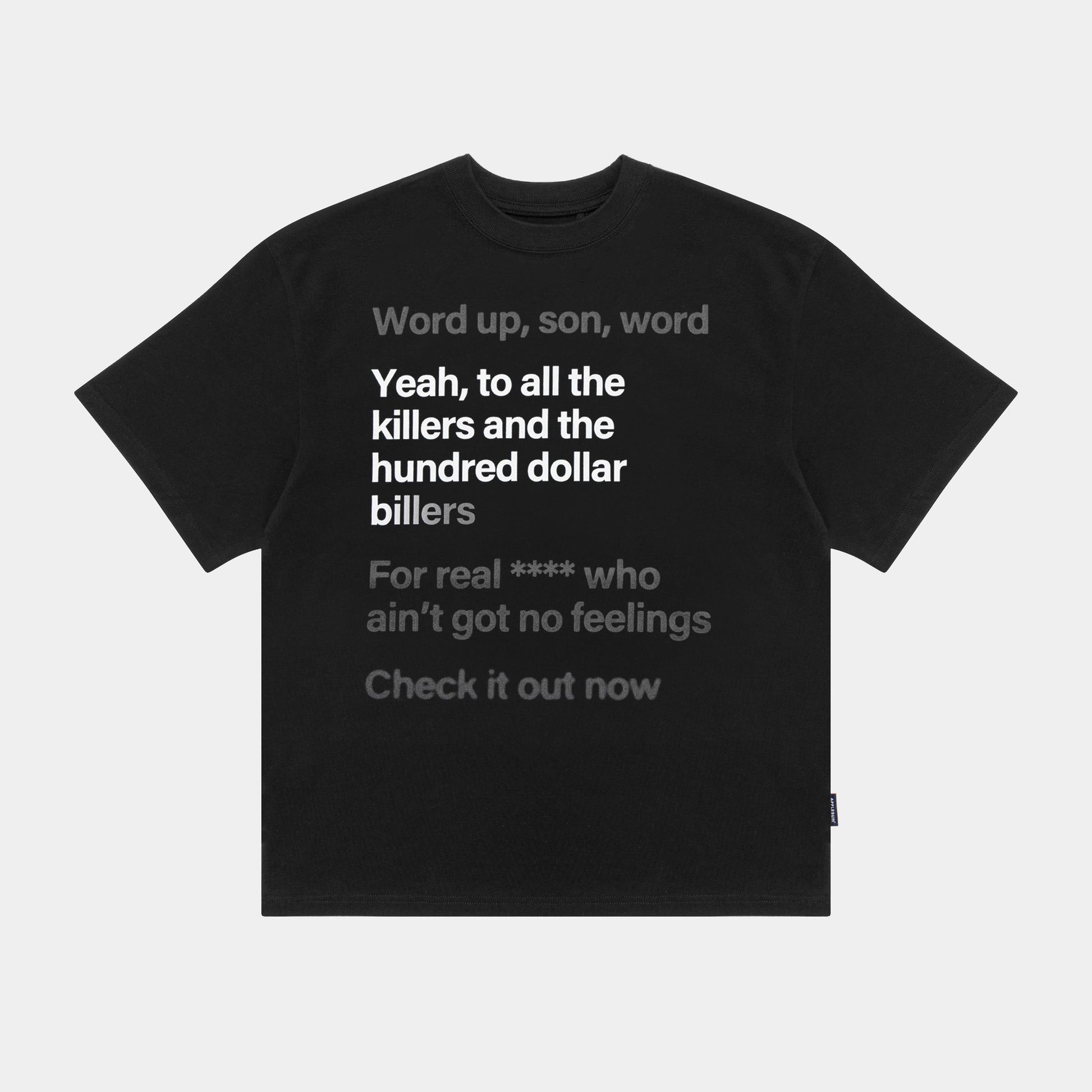 Infamous Intro” T-shirt – TIME AFTER TIME
