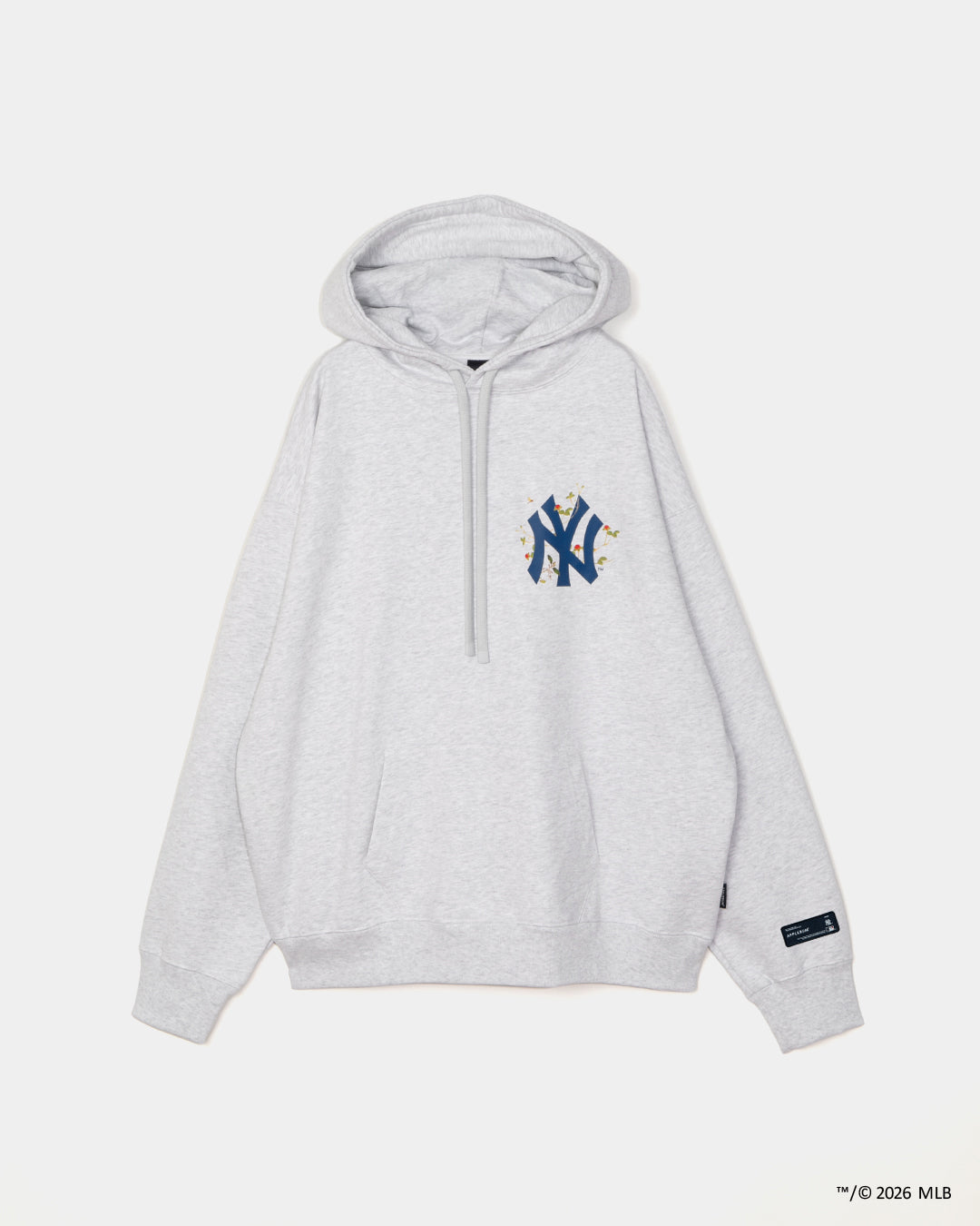 "NY Yankees" Leaf Logo Hoodie