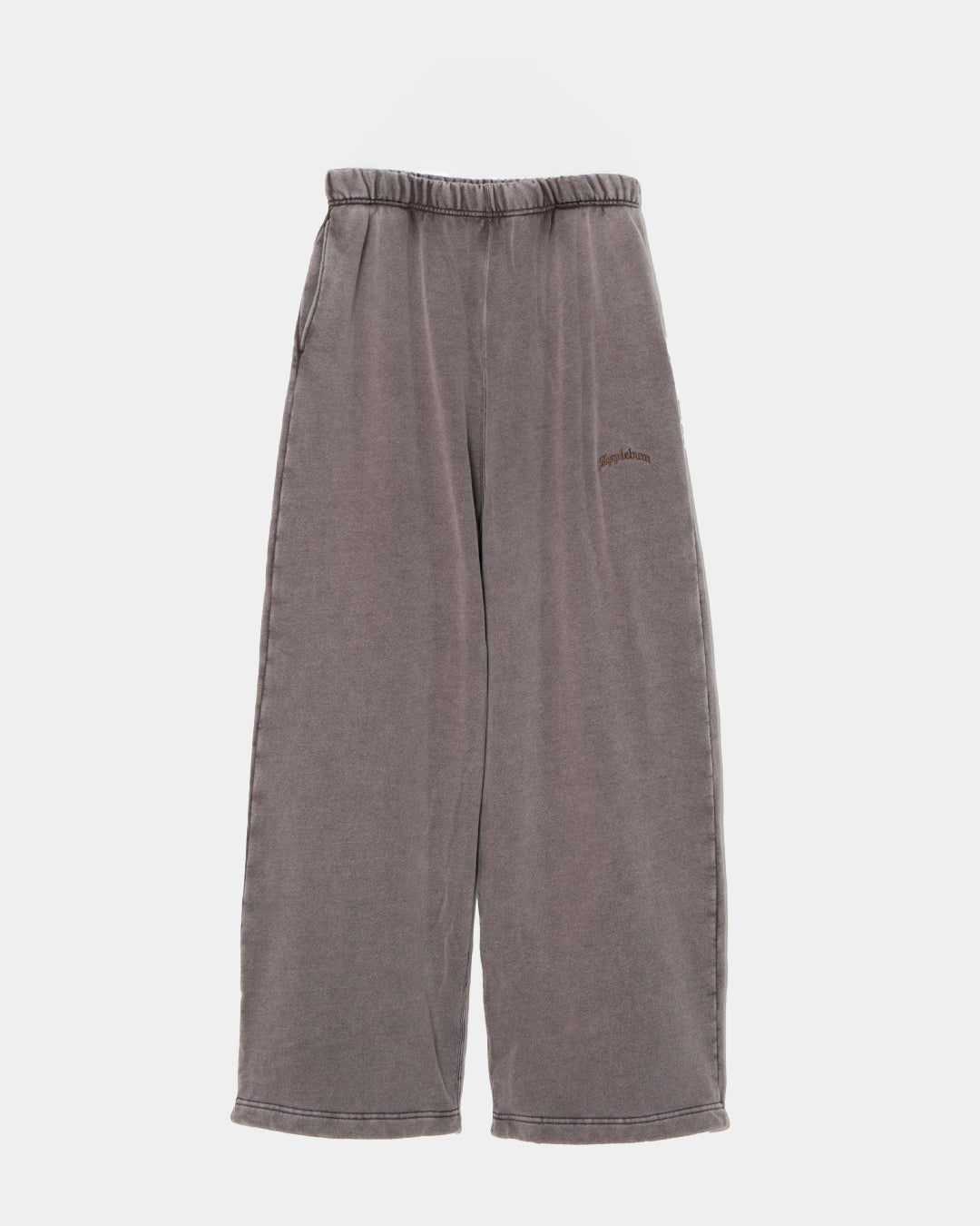 Powder-Dye Wide Sweat Pants
