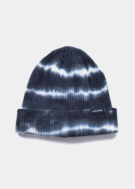 Border Tie Dye Knit Cap