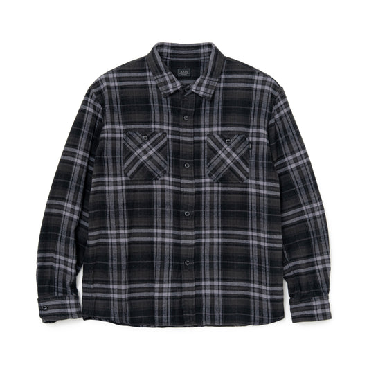 TARTAN FLANNEL CHECK SHIRT