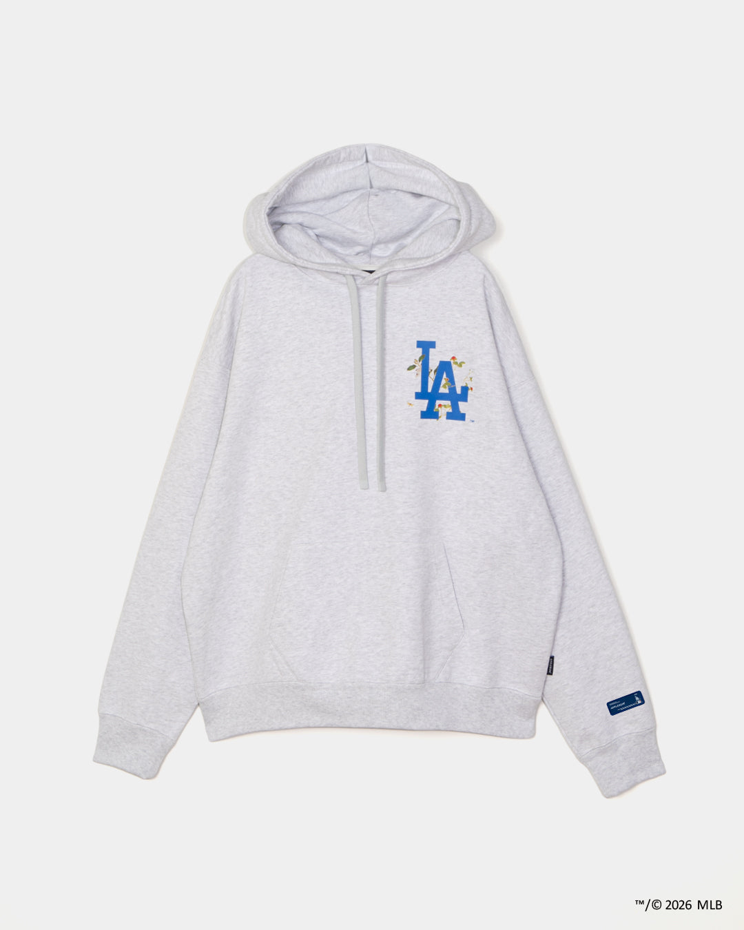 "LA Dodgers" Leaf Logo Hoodie