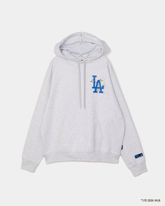 "LA Dodgers" Leaf Logo Hoodie