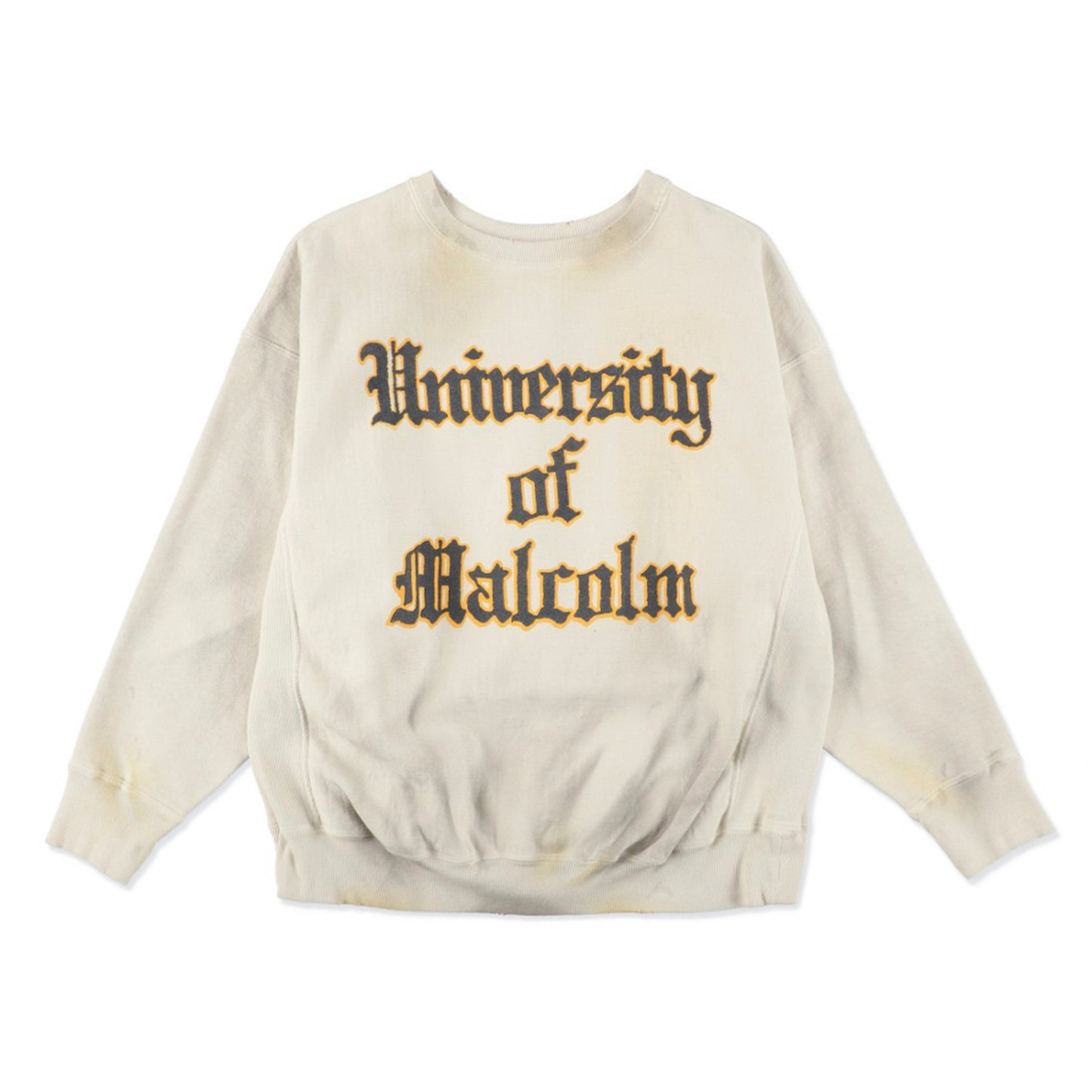 UNIV. MACLAREN LETTERING SWEATSHIRT AGED