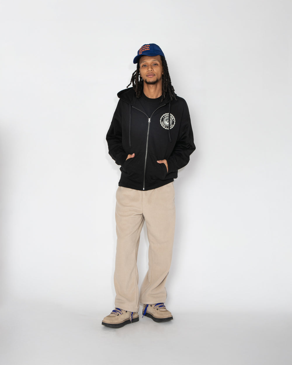 "Speaker Emblem" Zip Hoodie