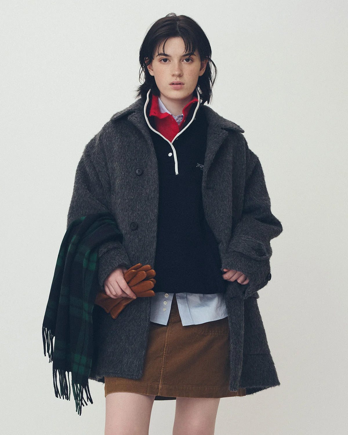 SNAP FLEECE PULLOVER