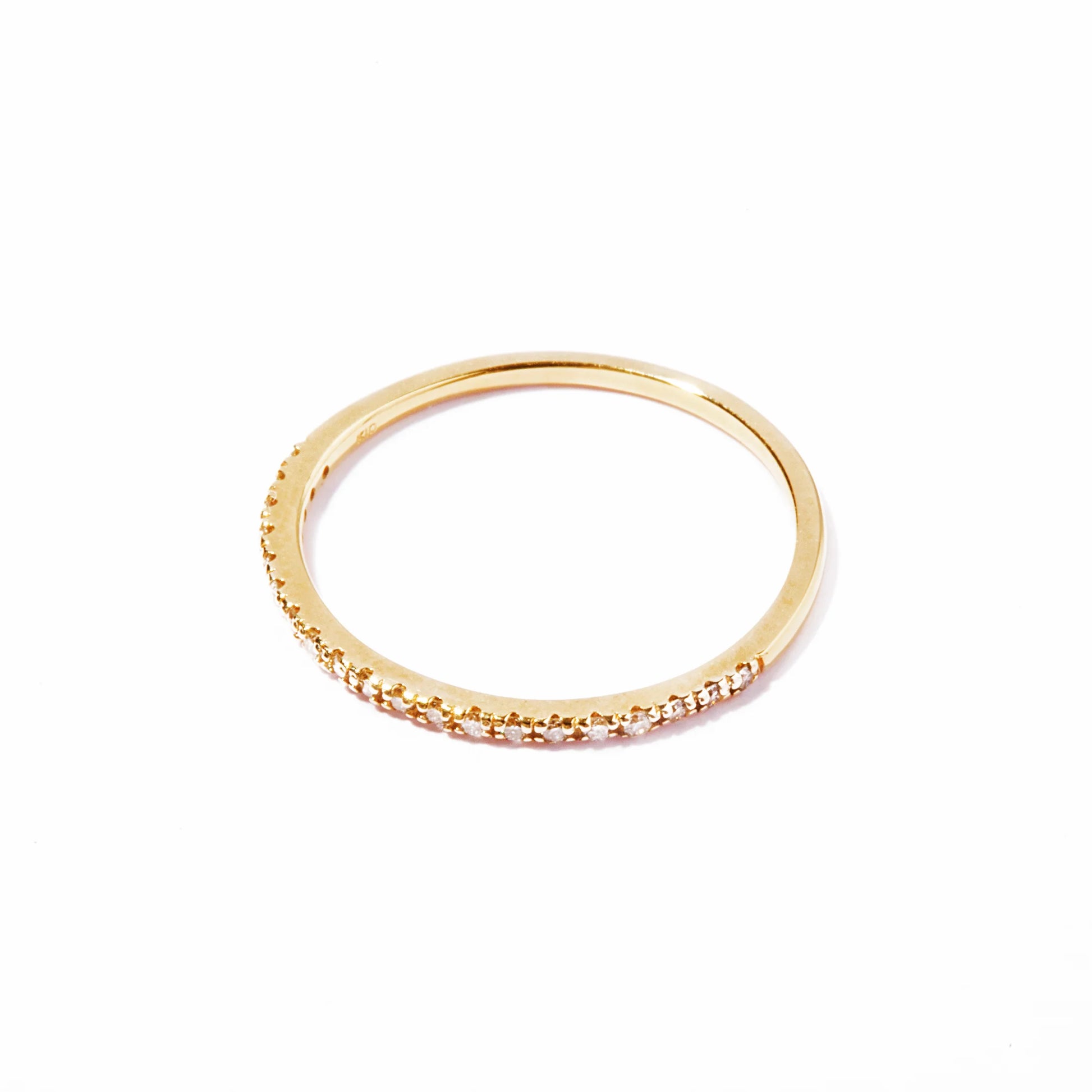 diamond half eternity ring – TIME AFTER TIME