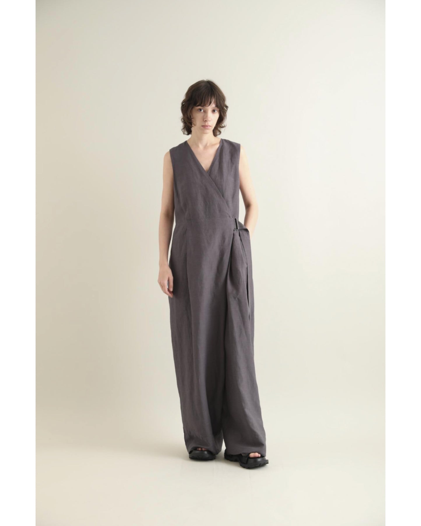 RAYON LINEN TUMBLE ALL IN ONE