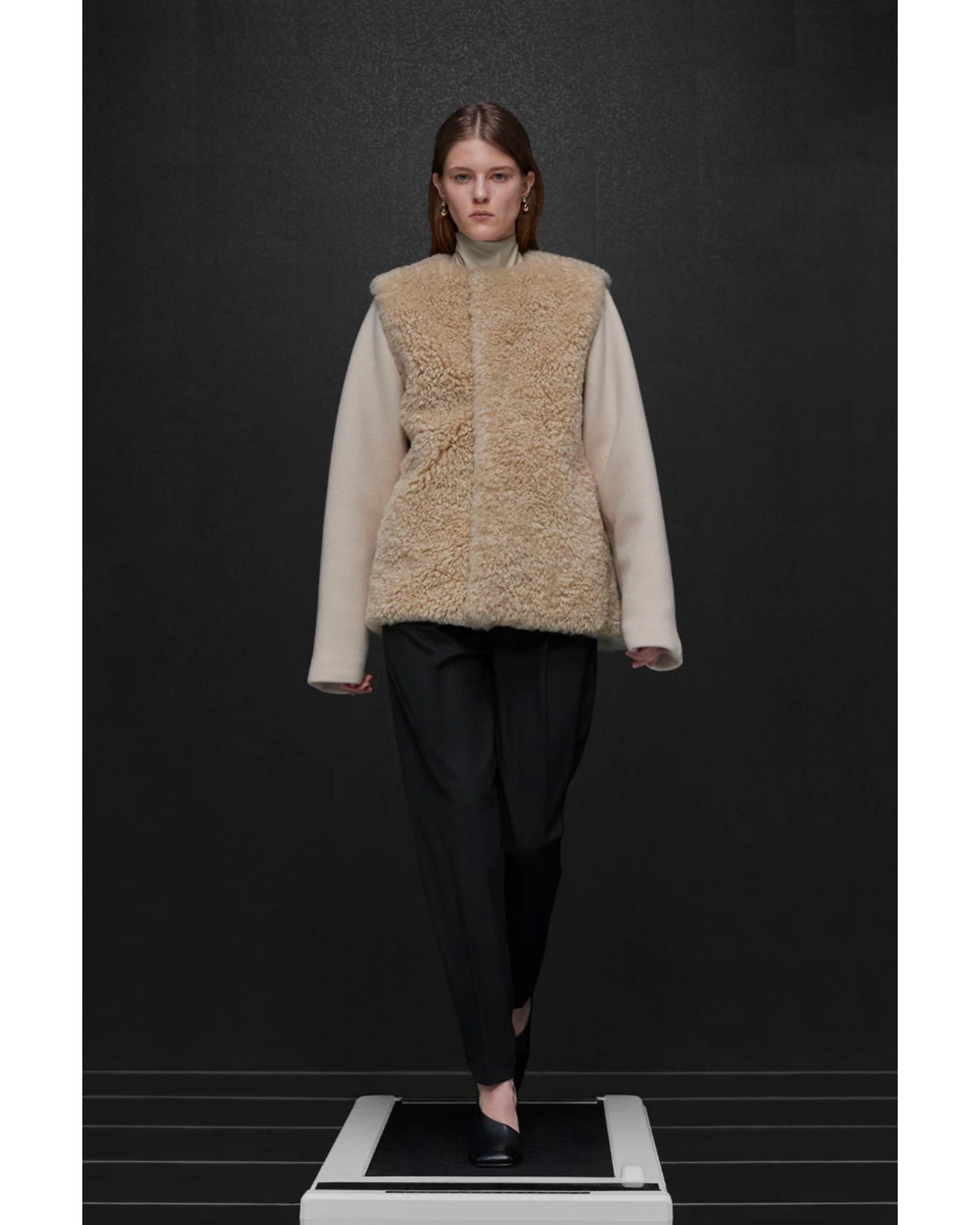 FAUX SHEARLING JACKET 17466