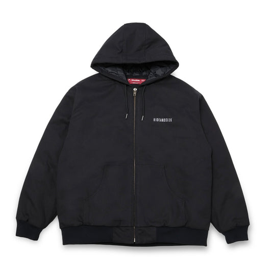 Zip Hooded Work Jacket