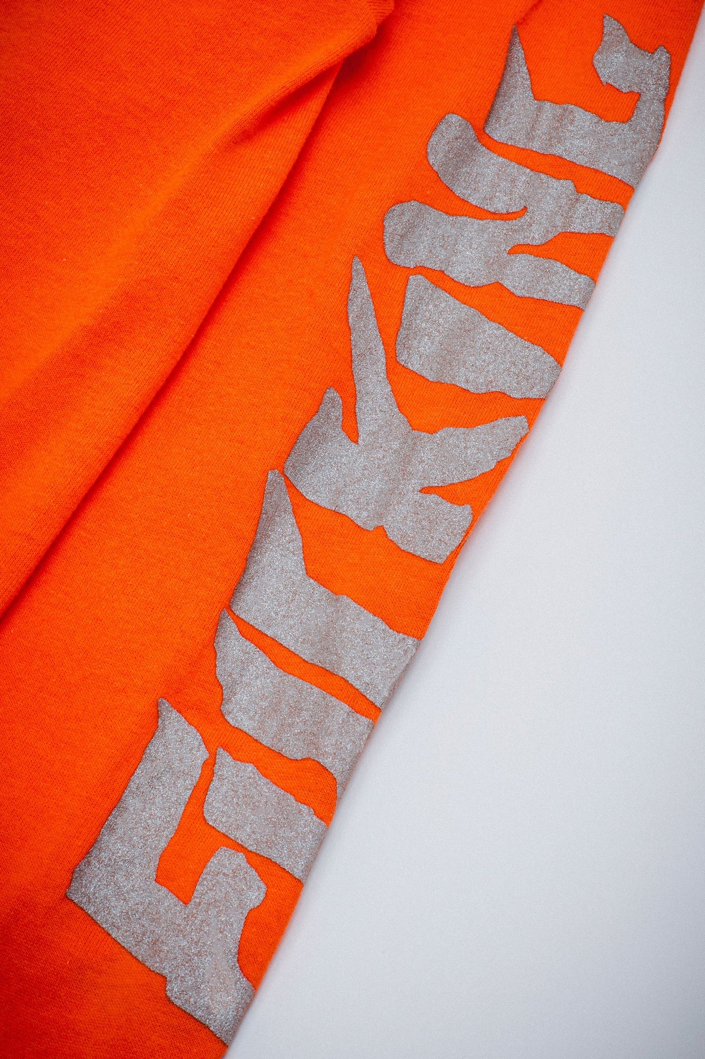Split Stamp Long Sleeve Tee