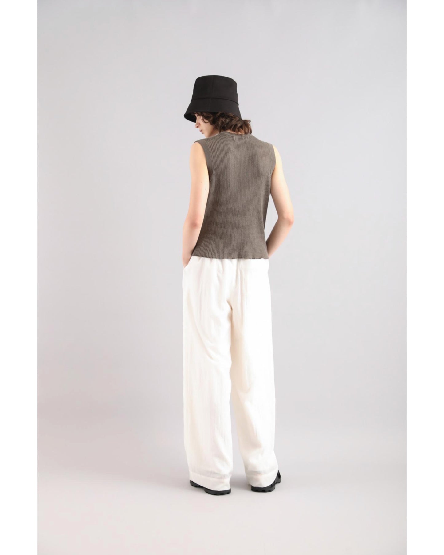 CO/NY S.FINE TWIST RIB N/S TOP