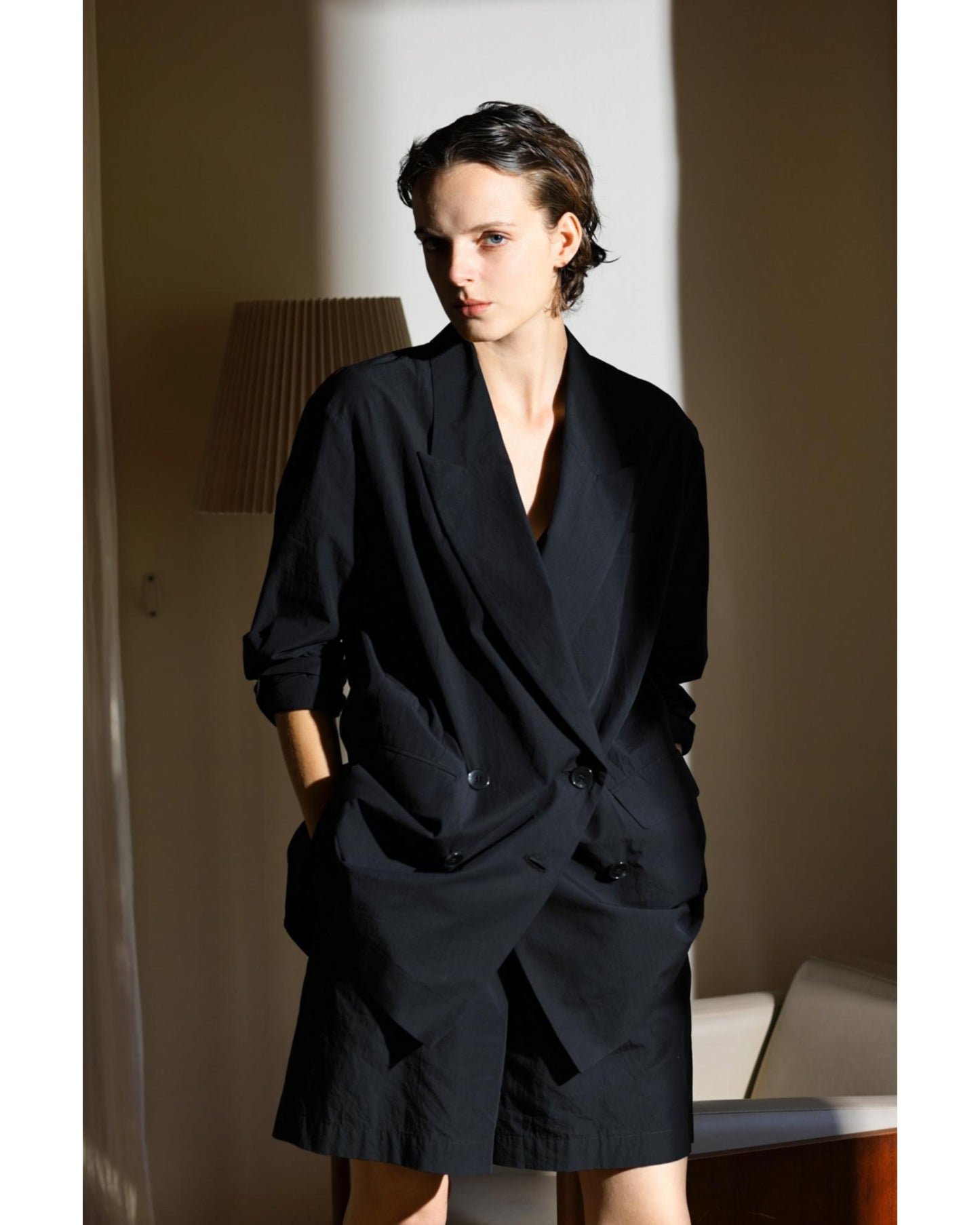 H.COUNT COTTON TUMBLE JACKET