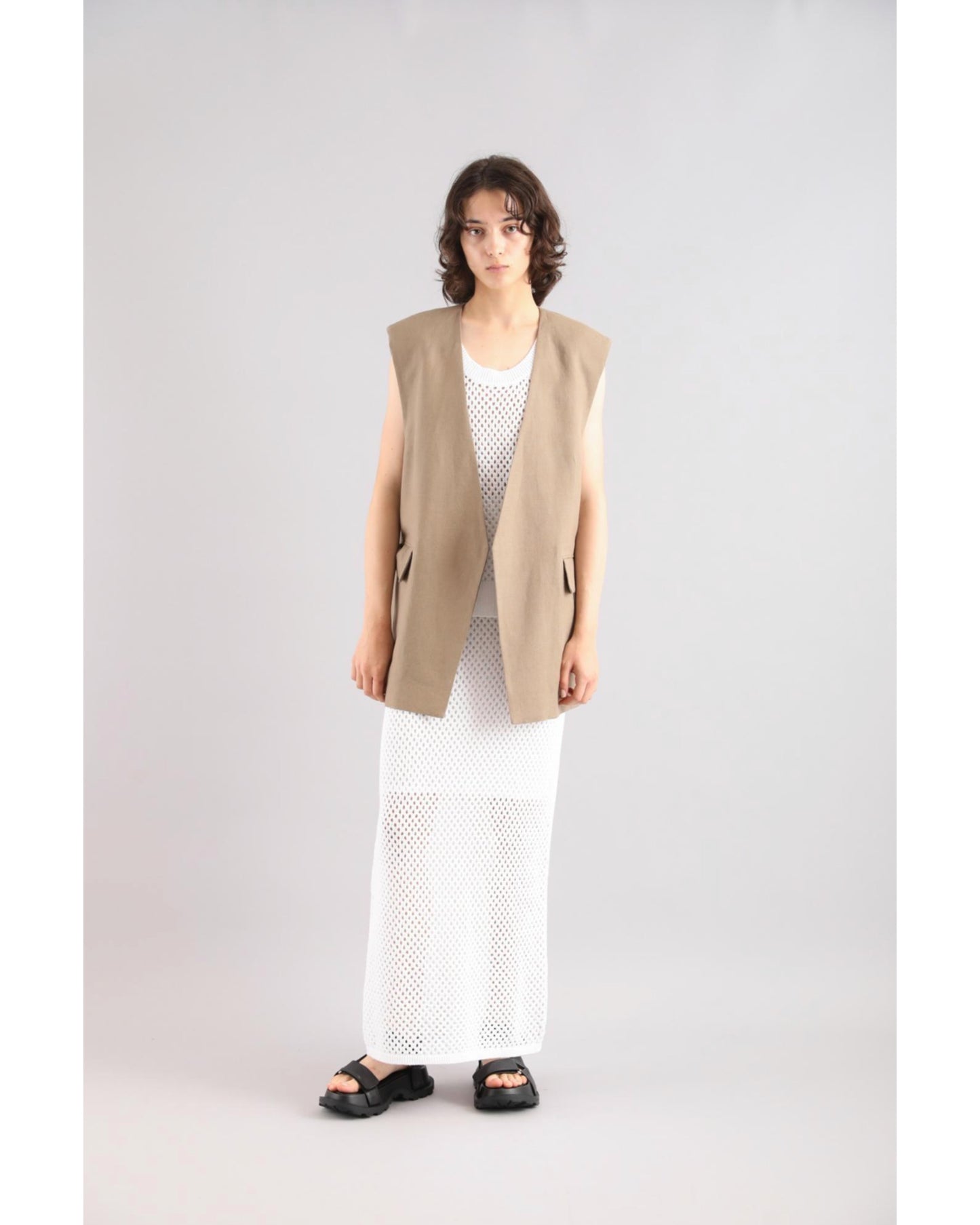 SUPERIOR BELGIUM LINEN GILET