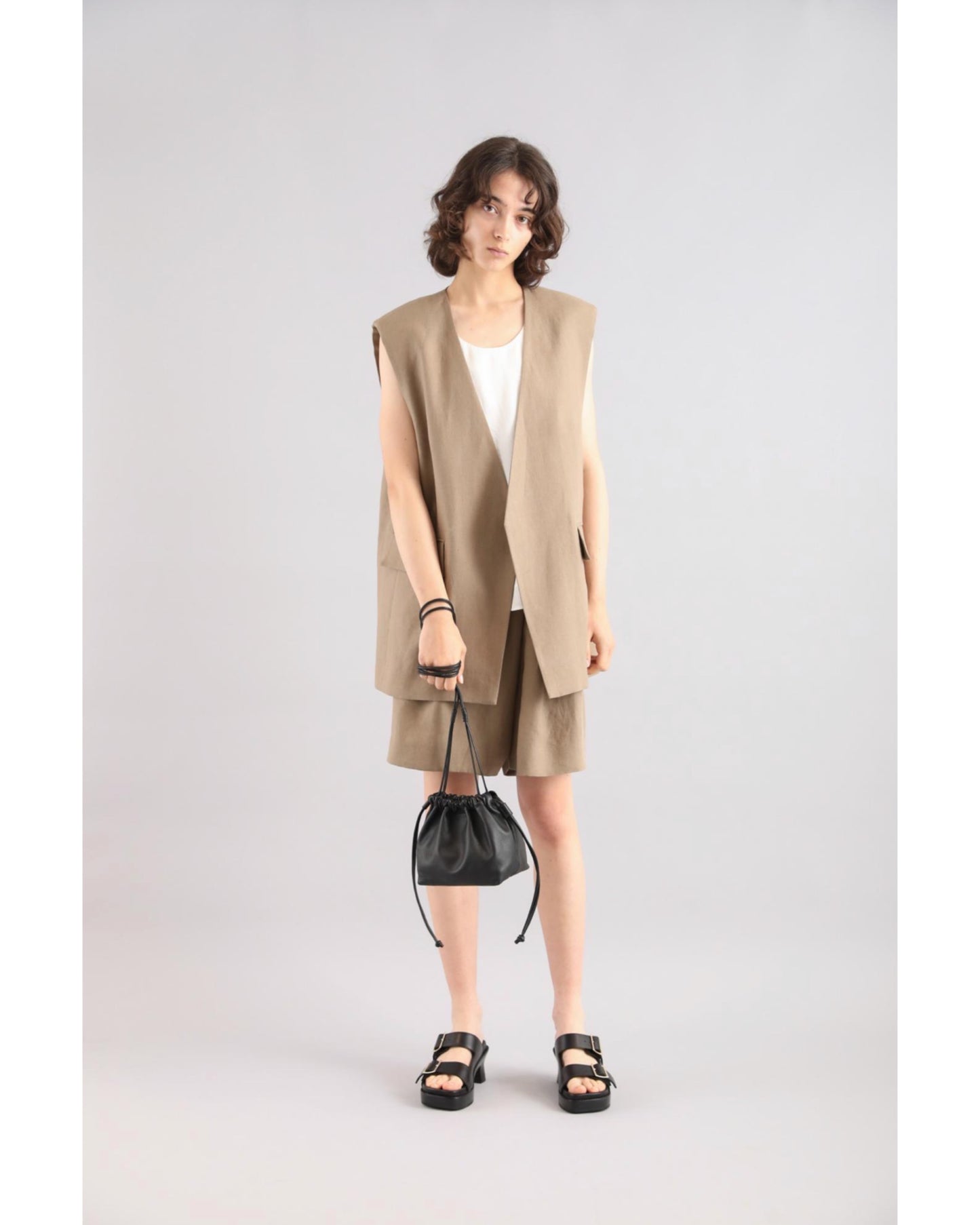 SUPERIOR BELGIUM LINEN GILET