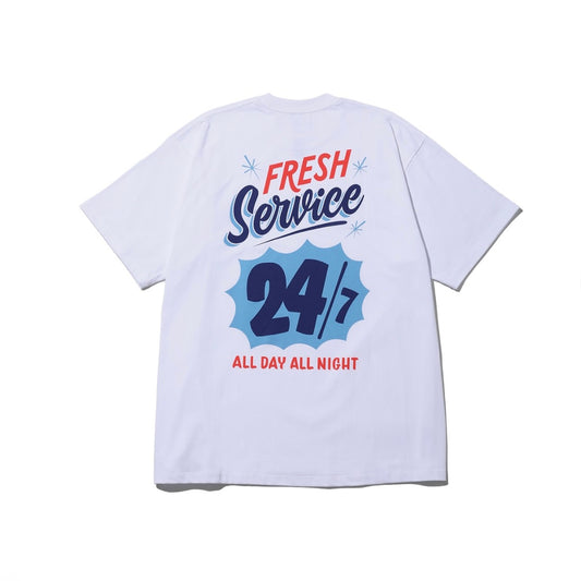 CORPORATE PRINTED S/S TEE "ALL DAY ALL NIGHT"