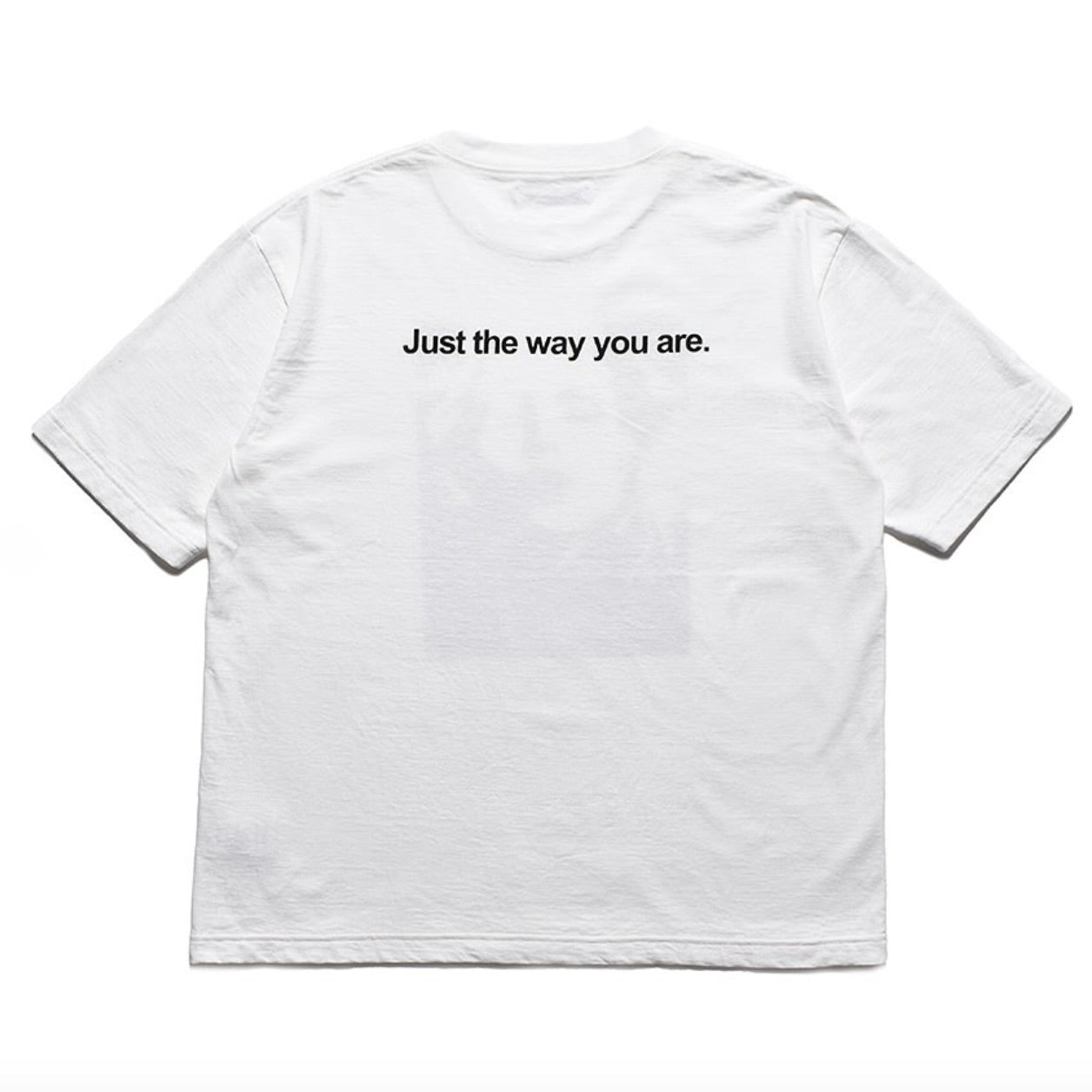 Monochrome Two tone Face Crewneck T-SH