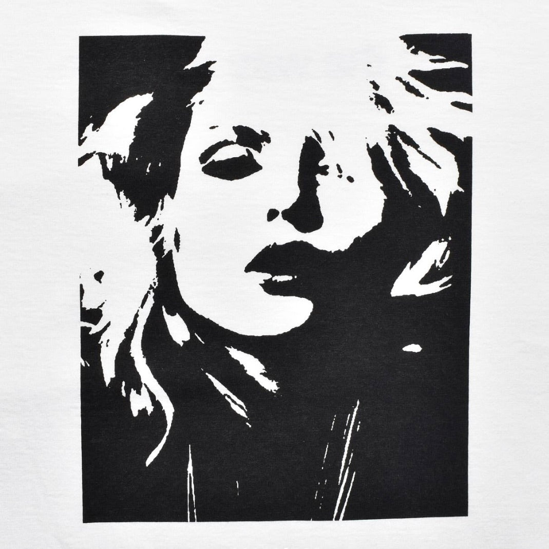 Monochrome Two tone Face Crewneck T-SH