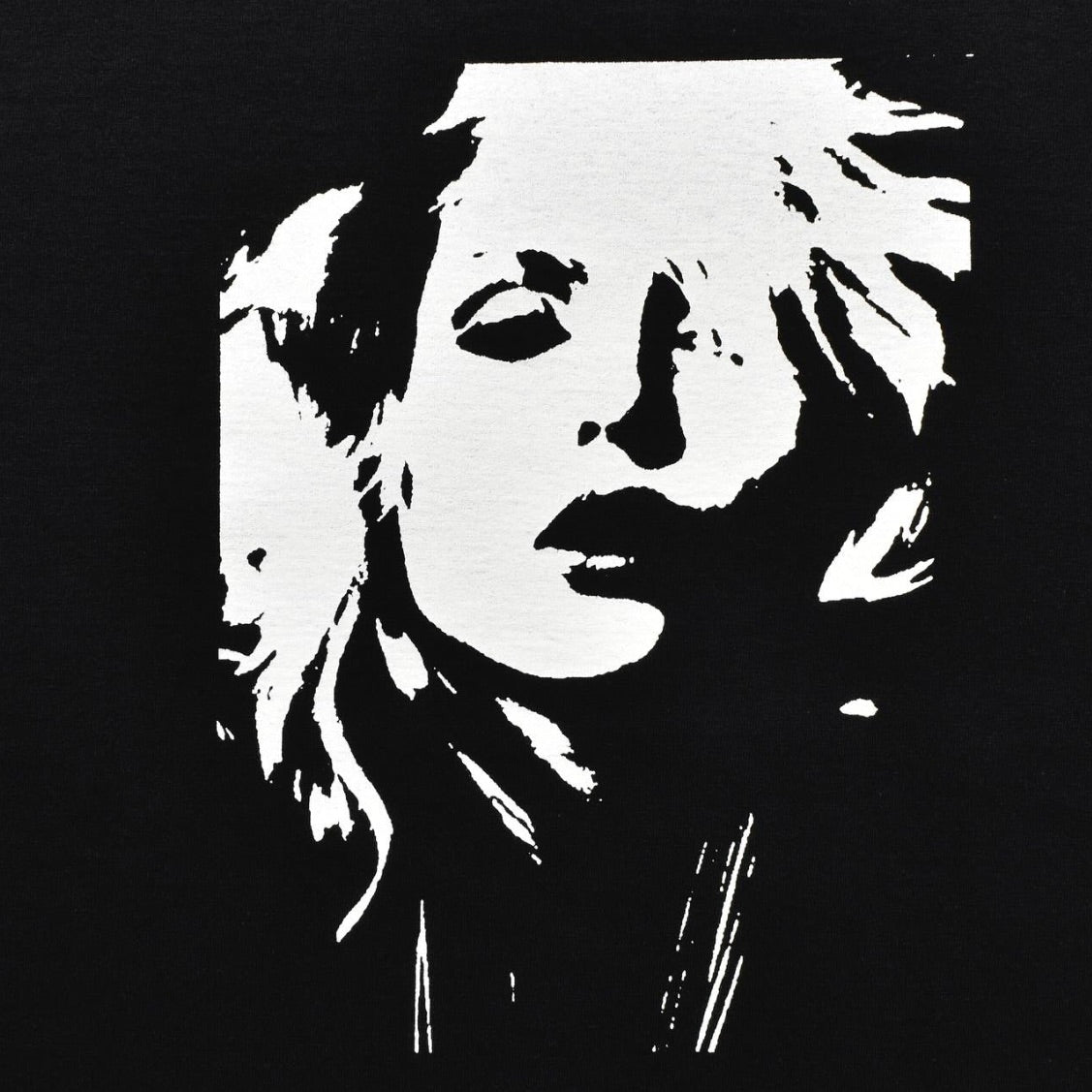 Monochrome Two tone Face Crewneck T-SH